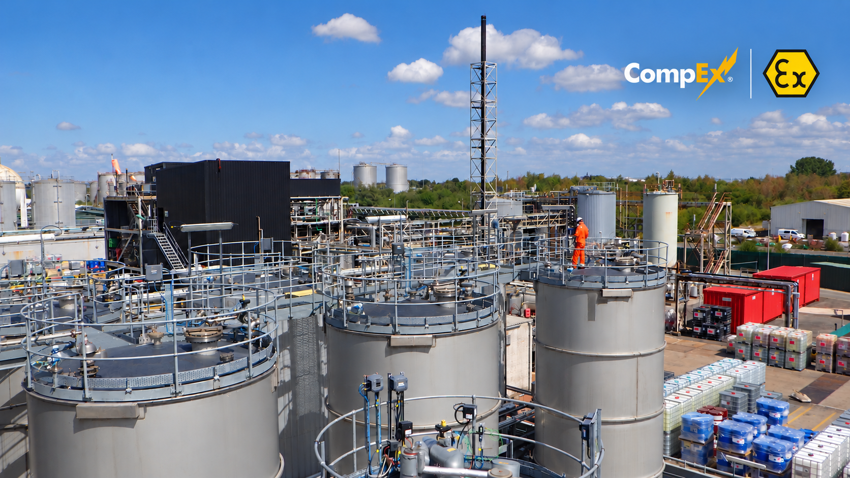 Milaco Engineering carrying out an ATEX hazardous area electrical inspection